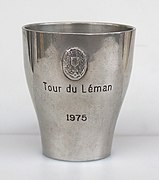 Prize cup for Tour du Léman in 1975