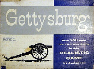 <i>Gettysburg</i> (game) American Civil War board wargame published in 1958