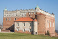 Castle in Golub-Dobrzyń, Poland.