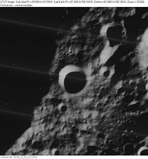 <span class="mw-page-title-main">Gore (crater)</span> Feature on the moon