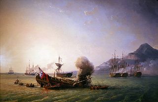 Battle of Grand Port 1810 naval battle between the French Navy and the British Royal Navy