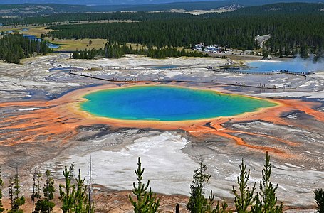 Grand Prismatic Spring, Yellowstone National Park