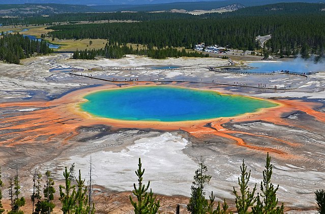 Grand Prismatic Spring, Yellowstone National Park, Wyoming