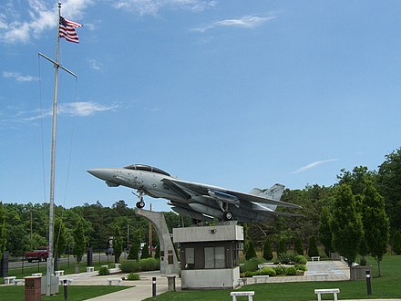 F-14 Tomcat at Grumman Memorial Park, Calverton, New York