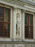 Statue allégorique de La Justice.