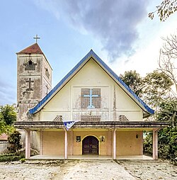 Gereja HKBP Batangari di Dusun Batangari