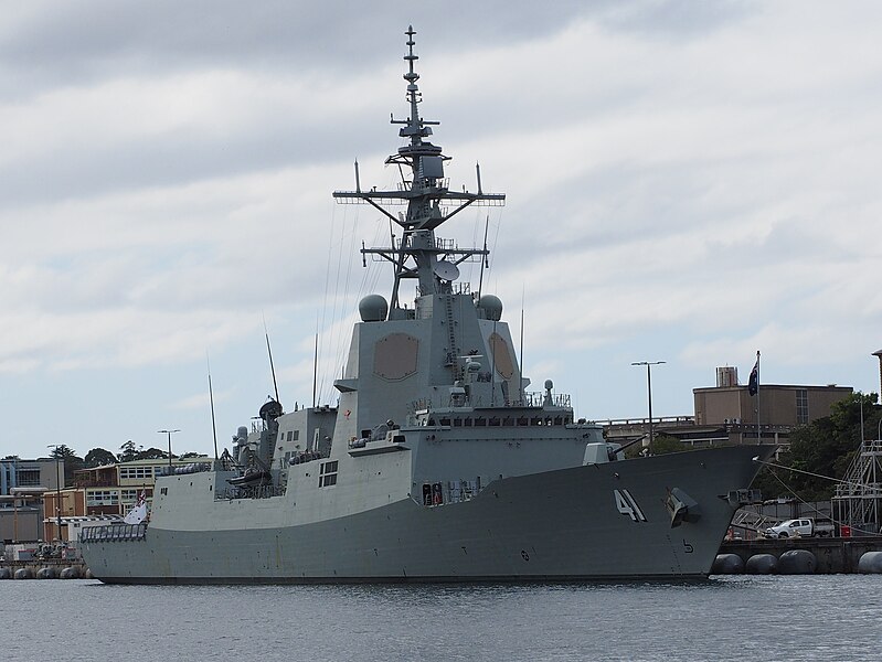 File:HMAS Brisbane in April 2019.jpg