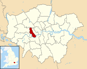 Hammersmith London, map