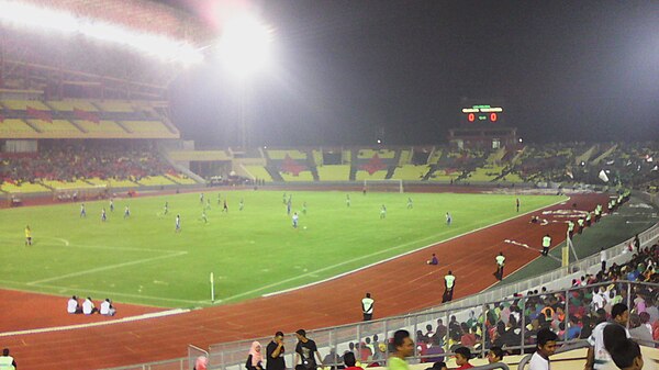 Image: Hang Jebat Stadium during a football match