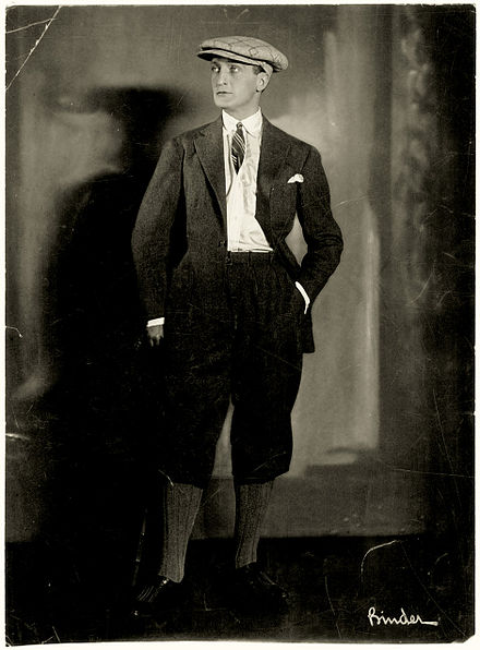 Hans Albers en 1922, photographié par Alexander Binder.