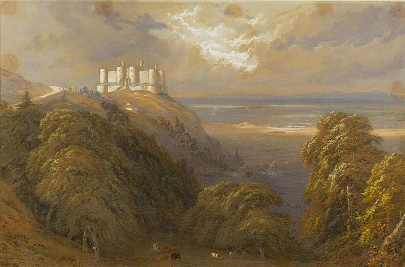 File:Harlech Castle by Edward Hargitt.jpg