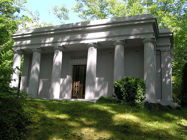 The mausoleum of Harry Helmsley