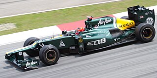 <span class="mw-page-title-main">Caterham CT01</span> Formula One car