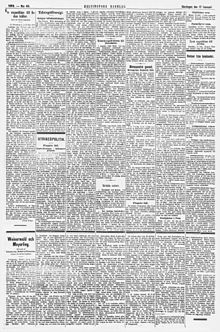 A page from the Finnish newspaper Helsingfors Dagblad (1889), showing a ground floor feuilleton