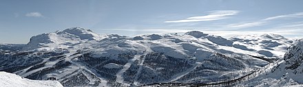 Hemsedal ski slopes.