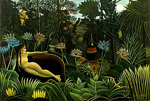 S. 126/127 Henri Rousseau, Der Traum, 1910, New York City, Museum of Modern Art