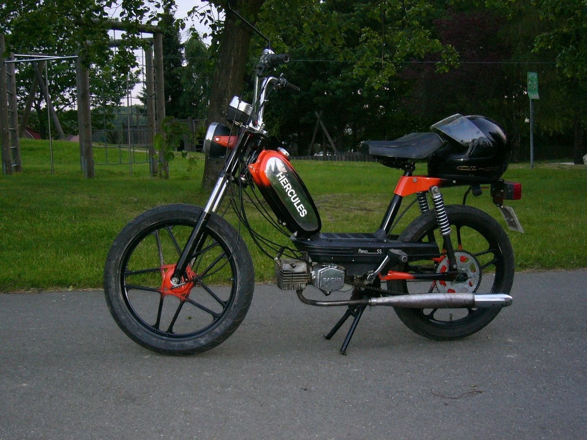 Hercules Prima 5S Moped, Waldi