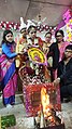 Hindu Wedding rituals during wedding of two blind persons at Voice Of World Kolkata 02