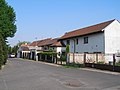 Čeština: Zástavba ve Hněvicích. English: Buildings in Hněvice.