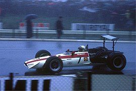 Honda RA301 of John Surtees at German Grand Prix 1968 on the Nürburgring