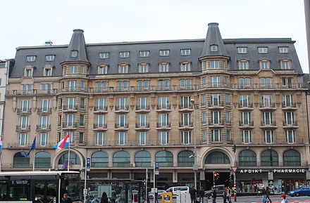The Grand Hotel Alfa is one of the oldest hotels in Luxembourg