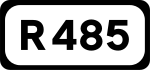 Straßenschild R485}}