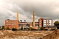 * Nomination Industriedenkmal Dampfbäckerei (Schleifweg) Nürnberg --Hans-Jürgen Neubert 23:47, 11 September 2018 (UTC) * Promotion Sorry, but the picture appears double (see the left smoke stuck, two trees on the roof etc.); the general sharpness is week, too. May be, the photo could be nominated again after a re-processing. Dmitry Ivanov 08:54, 15 September 2018 (UTC). Done Ooops, a PS double layer...--Hans-Jürgen Neubert 07:21, 16 September 2018 (UTC)  Weak support. Sorry, Hans-Jürgen, but it seems to me, that sharpness/details have to be better. IMO, they are in "the grey zone" with strong inclination to "unsatisfactory". The third opinion is welcome. Dmitry Ivanov 10:58, 16 September 2018 (UTC).