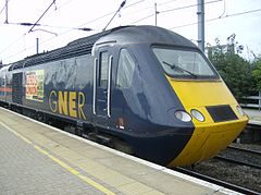 GNER class 43 High Speed Train op 6 november 2007dd
