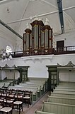 Het Van Dam-orgel nog in de Mauritiuskerk (Irnsum)