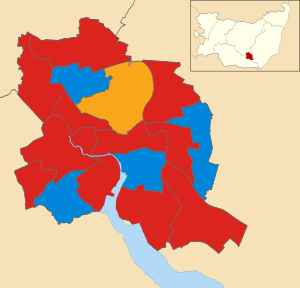 Elecciones locales de Ipswich en el Reino Unido de 2014 map.svg