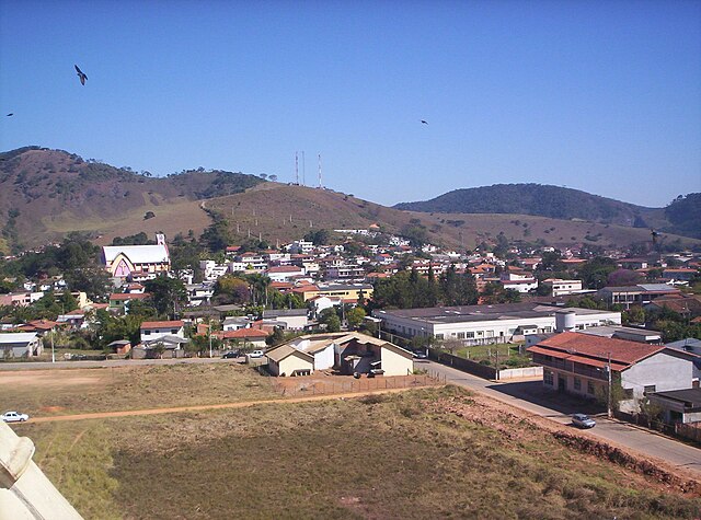 Vista do centro de Itamonte