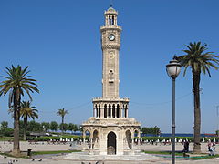 Konak Clock Tower in Izmir (1901)