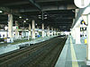 Kanazawa Station tracks and platforms in 2007