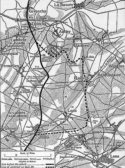 Map of Battle of Loos Jagger Cambrai.jpg