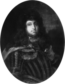 Eduard Parmský, Jan Frans van Douven, asi 1690–1699