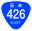 Japanese National Route Sign 0426.svg