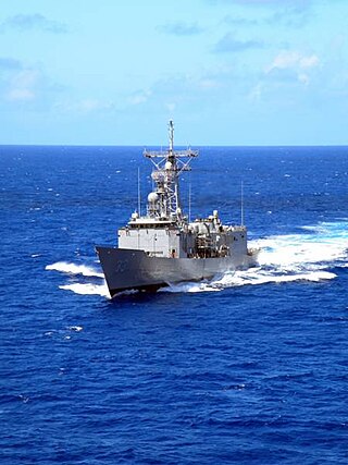 USS <i>Jarrett</i> American guided missile frigate