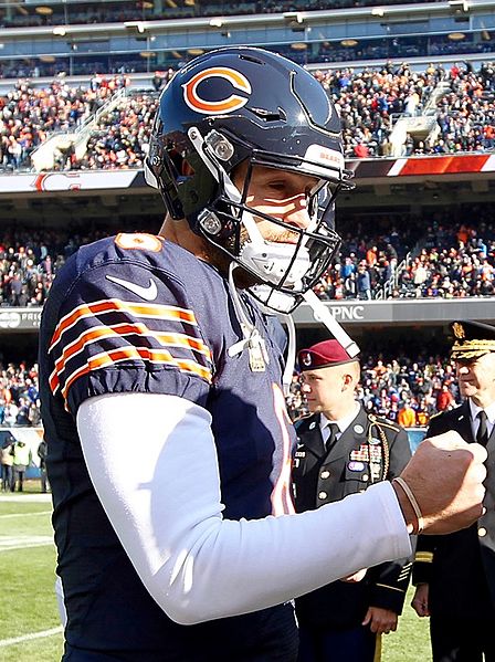 Cutler with the Bears in 2015