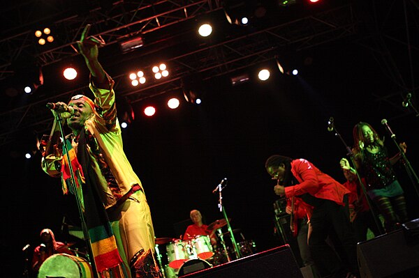 Jimmy Cliff performing in Bildein, Austria, 2012