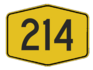 Federal Route 214 shield}}