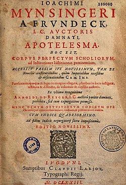 Apotelesma, hoc est Corpus perfectum ... 1673