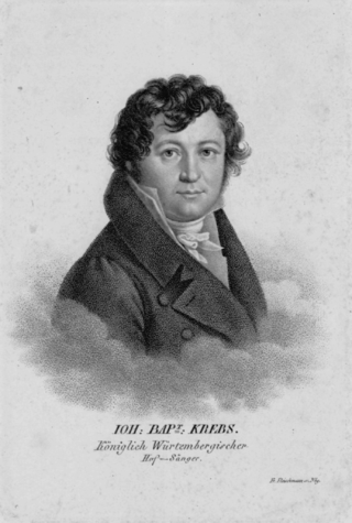 <span class="mw-page-title-main">Johann Baptist Krebs</span> German writer and director