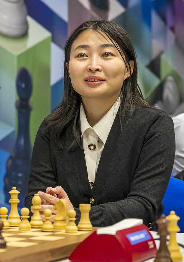 Current Women's World Chess Champion Ju Wenjun from China