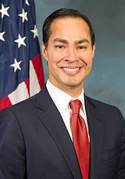 Former U.S. Secretary of Housing and Urban Development Julian Castro from Texas