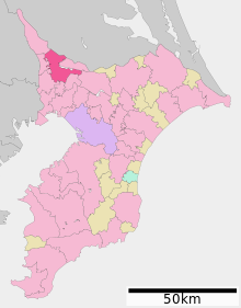 Kashiwa in Chiba Prefecture Ja.svg