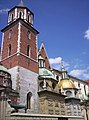 View of Wawel's Cathedral Chapels