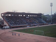The Dasarath Rangasala Stadium, where the club plays its home matches Kathmandu Rangasaala(Football Stadium) (2).JPG