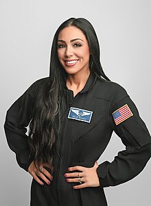 Researcher Kellie Gerardi in her flight suit. Kellie Gerardi.jpg