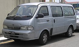 Kia Pregio (première génération) (avant), Serdang.jpg