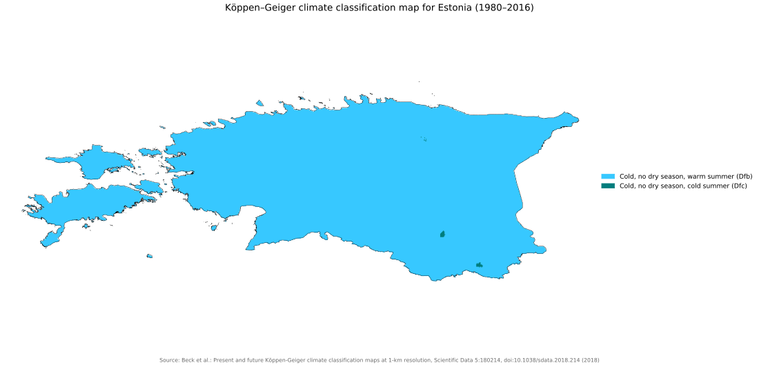 Climate of Estonia